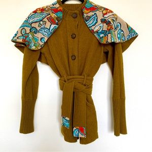 Anthropologie Sparrow Boiled Wool Sweater